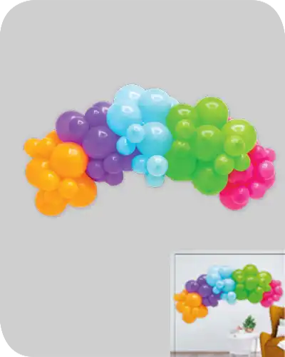 Balloon Garland Colour Fun GD001