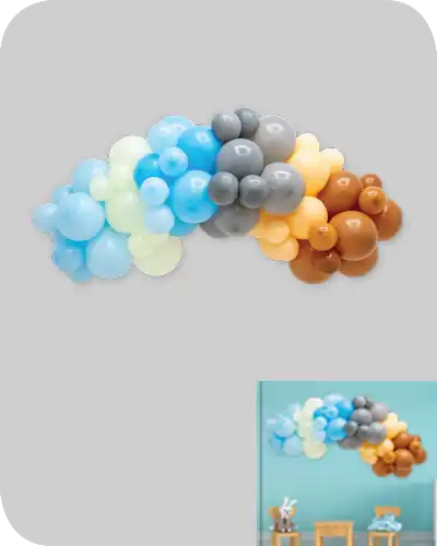 Balloon Garland Sweet Party Blue GD003