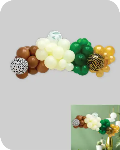 Balloon Garland Jungle Party GD005
