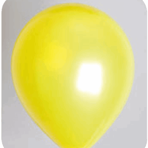 BALLON NO. 36 METALLIC GEEL