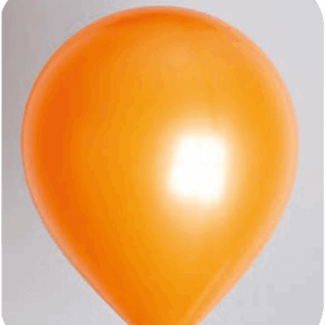 BALLON NO. 36 METALLIC ORANJE