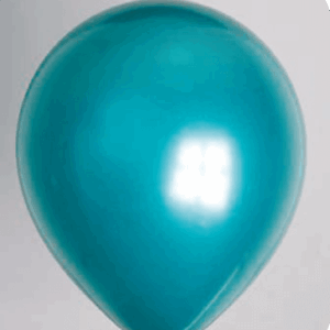 Ballon no. 5 metallic zeegroen
