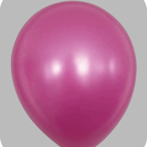 Ballon no. 5 metallic magenta