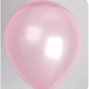 Ballon no. 5 parel rose