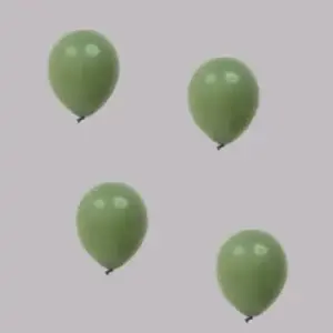 Ballon no. 12 moss vintage