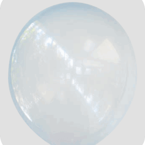 Ballon no. 24 blue bubble