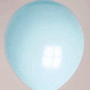 Ballon no. 24 babyblauw