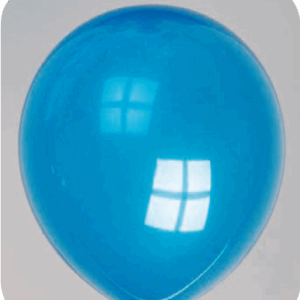 Ballon no. 5 kristal marineblauw
