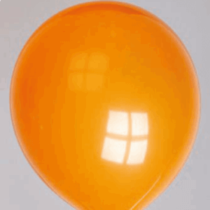 Ballon no. 5 kristal oranje