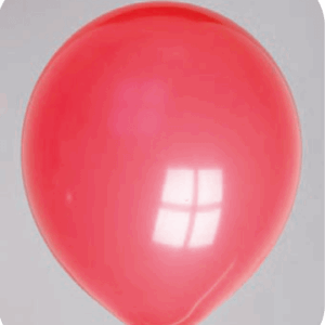 Ballon no. 5 rood