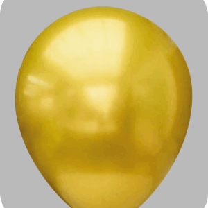 Ballon no. 5 platinum gold