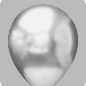 Ballon no. 5 platinum silver