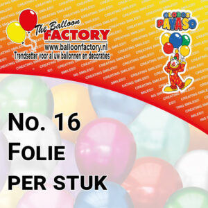 No. 16 Folie
