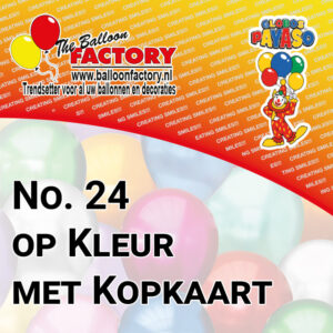 No. 24 op kleur met kopkaart