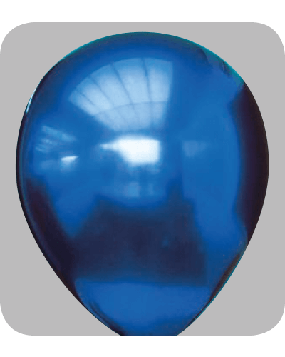 Ballon no. 11 titanium blue