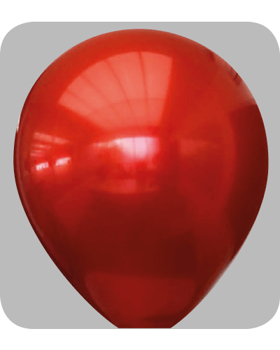 Ballon no. 11 titanium red
